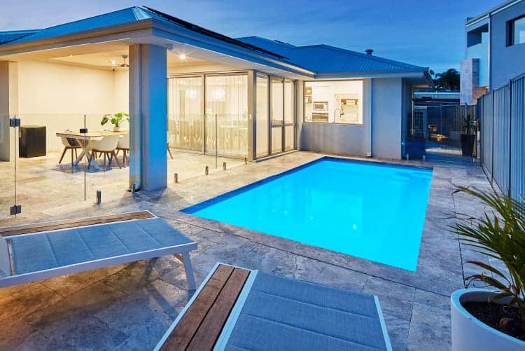 generous swimming space perfect for whole family
